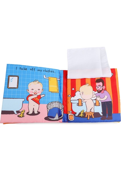 Kız ve Erkek Çocuklar Için Erken Çocukluk Eğitimi Peluş Oyuncaklar, Öğretim Bezi, Yırtılmaz, Yıkanabilir (Yurt Dışından) indirimleri