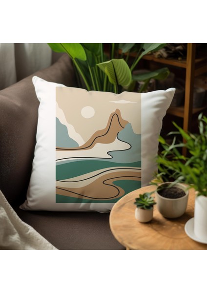 Modern Tasarımlı 4'lü Yastık Içi ve Kırlent Kılıfı 45CM 113762 fırsatları