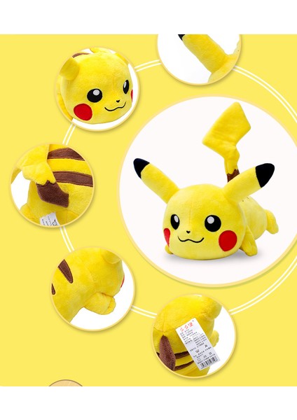 Orijinal Pokémon Doll Pikachu Peluş Oyuncak Erkekler ve Kızlar Için Doğum Günü Hediyesi (Yurt Dışından)