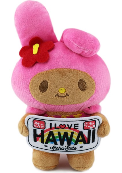 Yeni Siyah Deri Kitty Kaykay Hello Kitty Melody Peluş Oyuncak Denizkızı Karikatür (Yurt Dışından)