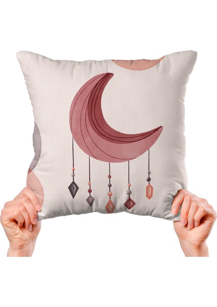 Çiçek Tasarımlı 4'lü Yastık Içi ve Kırlent Kılıfı 45CM 113812 indirimleri