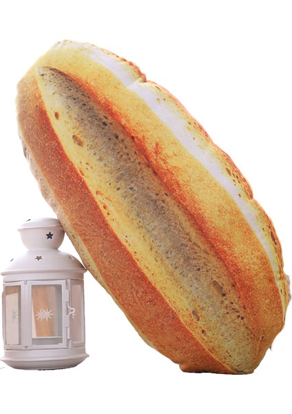 50 cm Yaratıcı Peluş Oyuncak 3D Simülasyon Aperatif Tereyağı Ekmek Yastık Ofis Yatak Odası Yastık Erkekler ve Kızlar Için Hediye (Yurt Dışından)