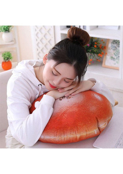 50 cm Yaratıcı Peluş Oyuncak 3D Simülasyon Aperatif Tereyağı Ekmek Yastık Ofis Yatak Odası Yastık Erkekler ve Kızlar Için Hediye (Yurt Dışından)