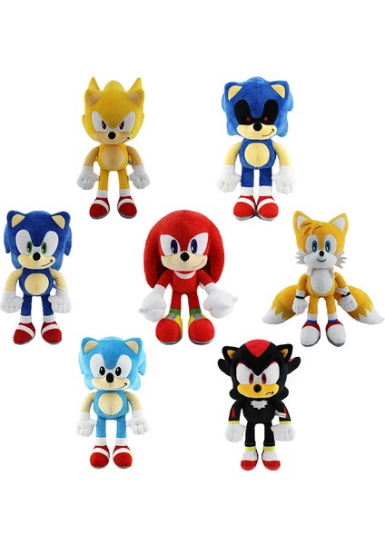 Yeni Süper Sonic Fare Peluş Oyuncak Süper Sonic Tarsnak Karikatür Anime Peluş Oyuncak (Yurt Dışından)