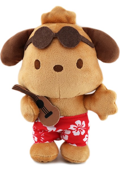 Yeni Siyah Deri Kitty Kaykay Hello Kitty Melody Peluş Oyuncak Denizkızı Karikatür (Yurt Dışından)