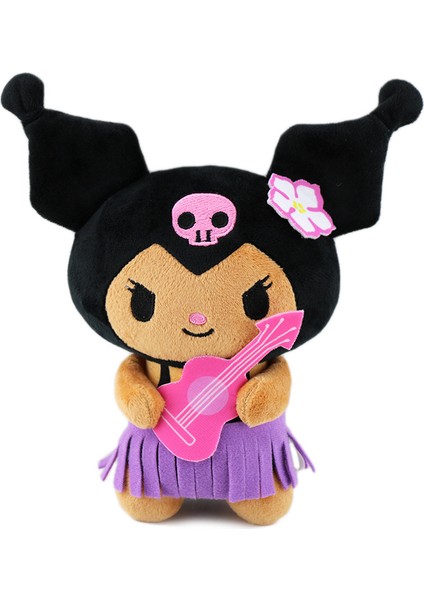 Yeni Siyah Deri Kitty Kaykay Hello Kitty Melody Peluş Oyuncak Denizkızı Karikatür (Yurt Dışından)