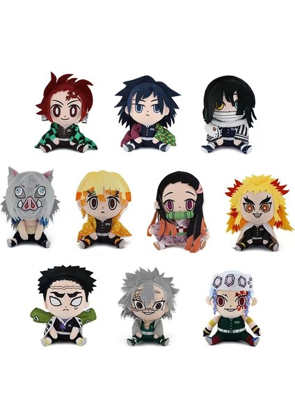 Yeni Japon Animesi Demon Slayer Peluş Oyuncak (Yurt Dışından)