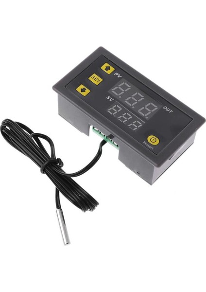 W3230 Dc 12V Dijital Termostat Modül Sıcaklık Kontol Kartı Isıtıcı Soğutucu Kuluçka Akvaryum