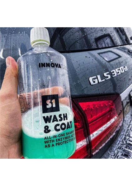 Innovacar Innovacar S1 Wash & Coat - Seramikli Boya Koruyucu Şampuan - 1lt fırsatları