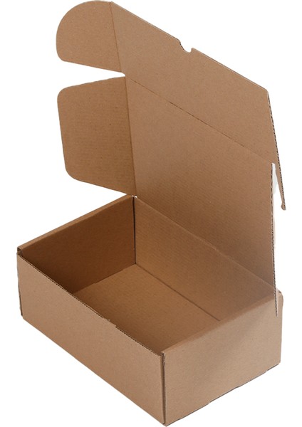 27X21X4 cm Koli – Tek Oluklu Kilitli Kutu 25 Adet