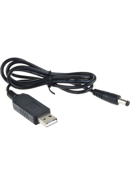 5V To 12V Kablolu Voltaj Yükseltici USB 700MA Adaptör Soket Modem
