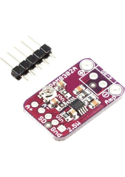 PAM8302 5V 2.5W Class D Mono Amfi Mini Dijital Amfilikatör Müzik Ses Yükseltici Kuvvetlendiriciaudio modelleri