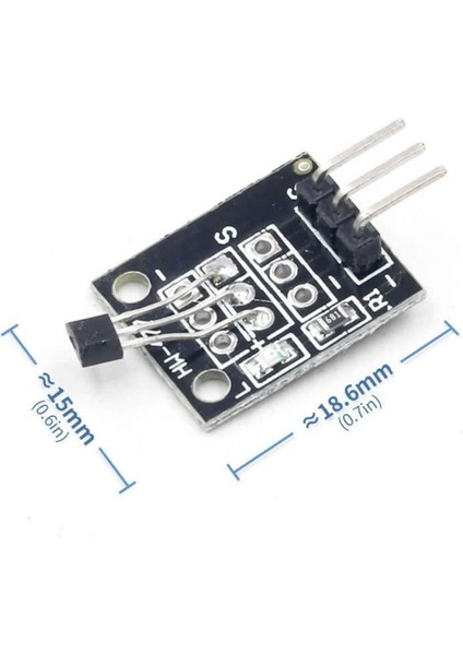 Manyetik Alan Algılayıcı Hall Effect Sensörü KY-003 4.5V To 24V