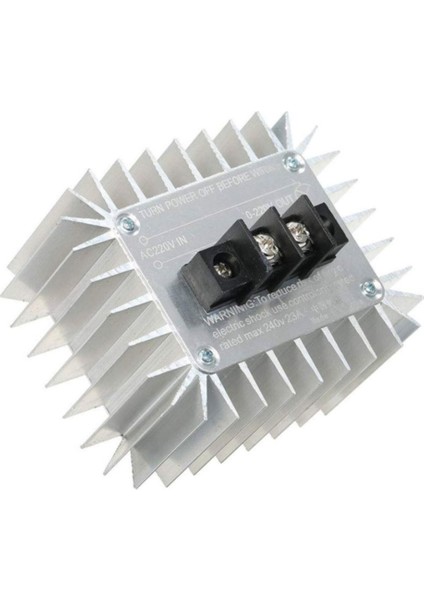 Ac 220V 5000W Dimmer Scr Ac Motor Hız Devir Kontrol Elektrikli Fırın Rezistans Su Isıtıcı Lamba