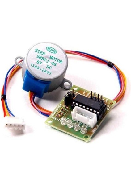 5V Step Motor 28BYJ-48 ve ULN2003A Sürücü Kartı fırsatları
