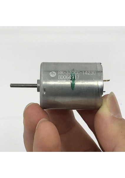 Mabuchi Dc Motor RK-370CC-14230 Dc 6V / 30V Karbon Fırça Yüksek Tork Düşük Ses Oyuncak Araba