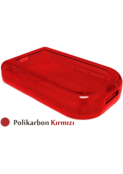 Expkits EXPK01 El Tipi Elektronik Devre Kutusu EXPK01 Kırmızı