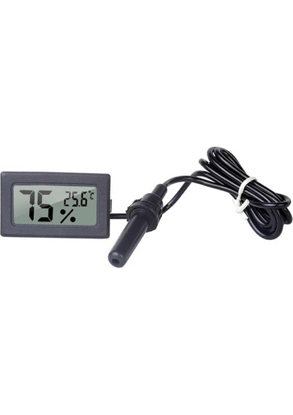 Mini Nem Sıcaklık Ölçer Ekran Dijital Termometre Kuluçka Sera Depo Ev Oda Ofis Medikal Panel Montaj indirimleri