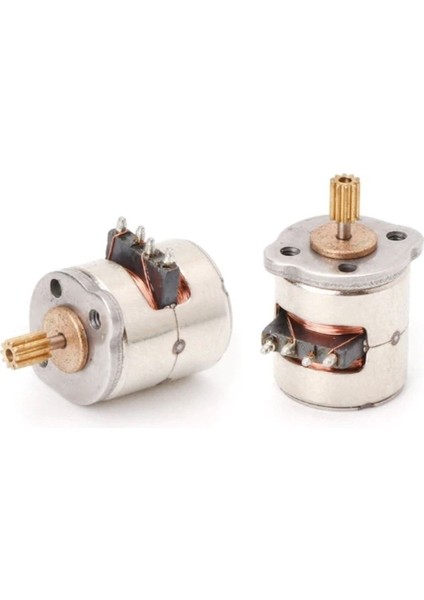 Micro Step Motor 8x9,2mm 2 Faz 4 Telli ( Dikkat Çok Küçüktür !! )