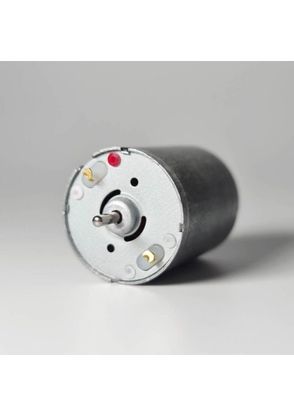 RS370 Karbon Fırçalı Dc Motor Dual Çift Milli Dc 12V / 24V 13500 Rpm Rc Ucak Rc Bot Oyuncak Araba