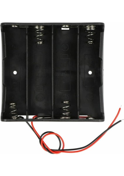18650 4lü Pil Kutusu Seri 4 Adet 14.8V Seri Lityum Lion Batarya Yuvası Mobil Güç Kaynağı Powerbank