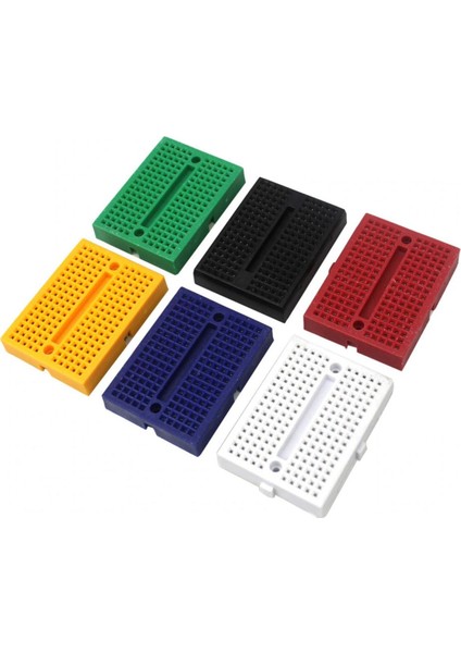 SYB-170 Ufak Boy Breadboard 6 Renkli 170 Pin