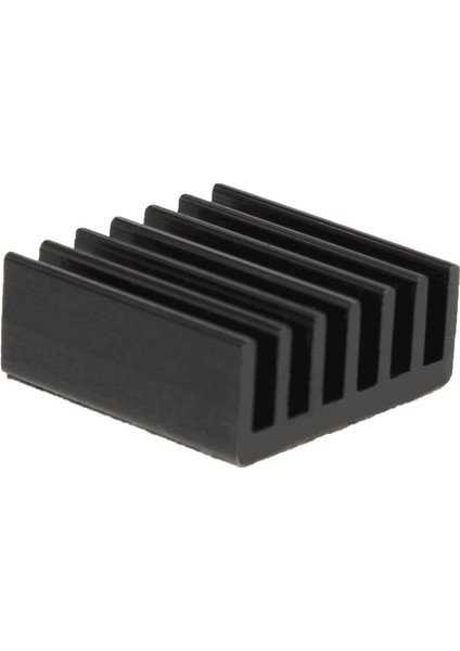 14X14X6MM Aluminyum Soğutucu Siyah M3 Yapıştırma Etiketli Raspberry Xbox Chipset Ekran Kartı Ram