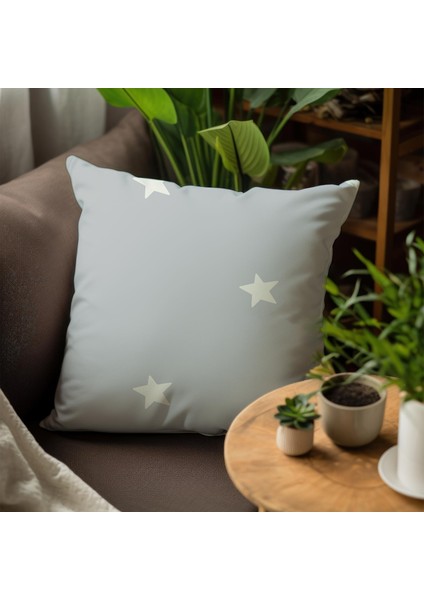Çizgisel Tasarımlı 4'lü Yastık Içi ve Kırlent Kılıfı 45CM 113829