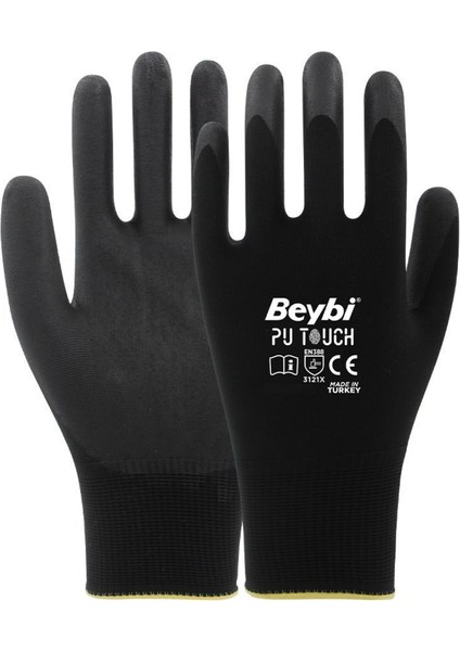 Pu Touch Iş Eldiveni 7 No 12 Çift