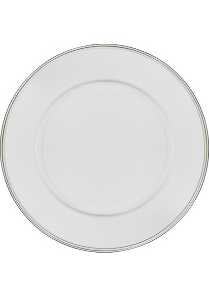 Dalia Platin Yaldızlı 22 cm Cam Tabak 9-01080017