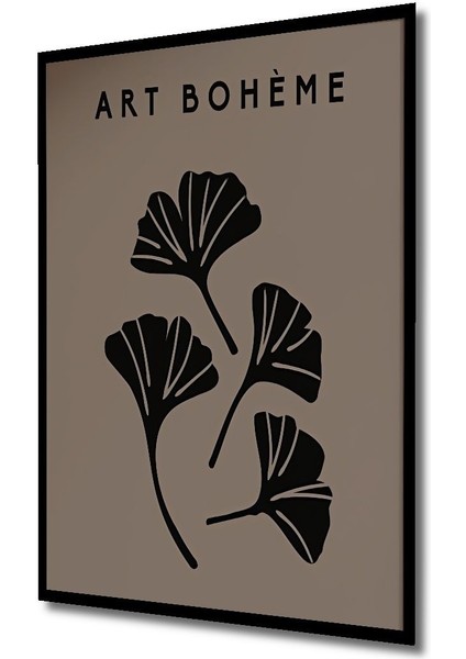 Ahşap Bohem Duvar Tablosu Modern Tablo Tablo Çerçeve Görünümlü Dikey Duvar Dekorasyon Tablosu