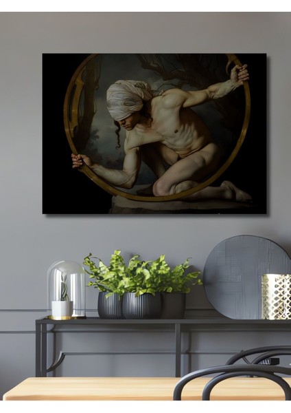 Dekoratif Yatay Modern Sanat Duvar Tablo Ahşap Dikdörtgen Tablo fiyatları
