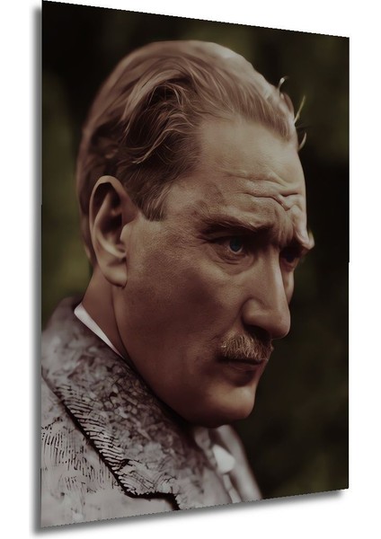 Dekoratif Dikey Atatürk Duvar Tablo Ahşap Dikdörtgen Tablo modelleri