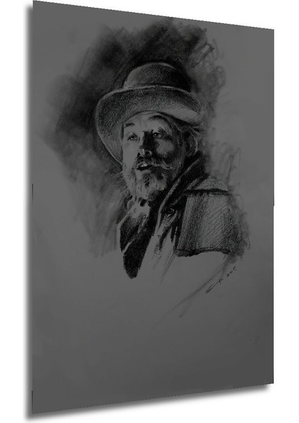 Dekoratif Dikey Karakalem Sanat Duvar Tablo Ahşap Dikdörtgen Tablo modelleri