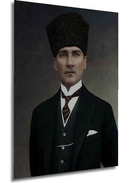 Dekoratif Dikey Atatürk Duvar Tablo Ahşap Dikdörtgen Tablo modelleri