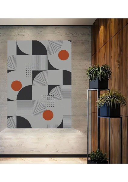 Ahşap Duvar Tablo Abstract Tablo Bohem Iskandinav Dekorasyon Tablo Çerçeve Görünümlü Duvar Tablo