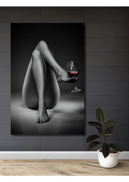 Dekoratif Ahşap Tablo Çerçeve Görünümlü Dikey Duvar Dekorasyon Tablosu fiyatları