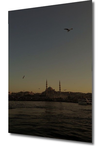 Dekoratif Dikey Istanbul Manzara Duvar Tablo Ahşap Dikdörtgen Tablo fırsatları