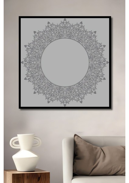 Dekoratif Dikey Dini Motif Duvar Tablo Ahşap Dikdörtgen Tablo