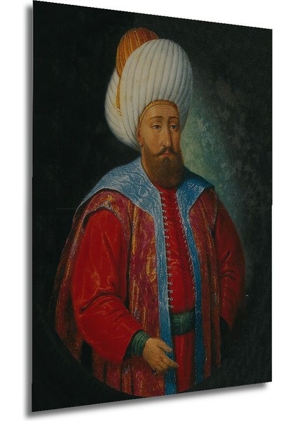 Dekoratif Dikey Osmanlı Padişahları Duvar Tablo Ahşap Dikdörtgen Tablo modelleri