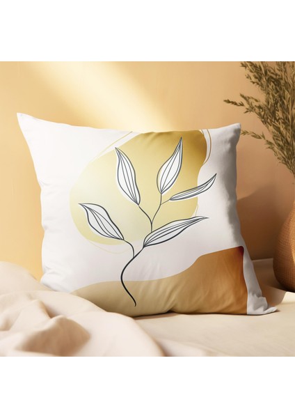 Çiçek Tasarımlı 4'lü Yastık Içi ve Kırlent Kılıfı 45CM 113752 modelleri