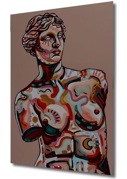 Dekoratif Dikey Modern Sanat Heykel Duvar Tablo Ahşap Dikdörtgen Tablo fırsatları