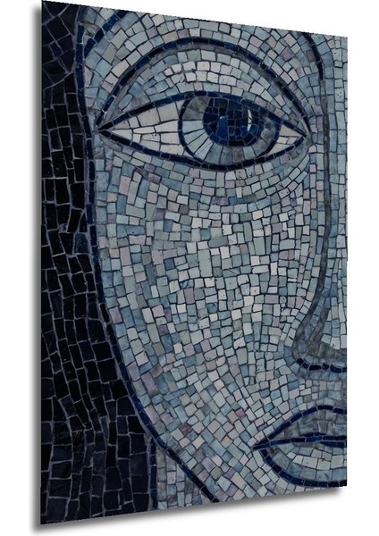 Ahşap Mozaik Yüz Marcel Sanat Elmas Mozaik Tablo Çerçeve Görünümlü Dikey Duvar Dekorasyon Tablosu indirimleri