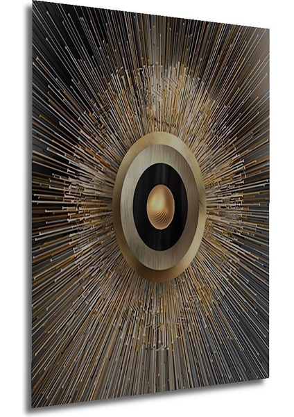 Modern Lüks Altın Geometrik Soyut Ahşap Tablo Çerçeve Görünümlü Dikey Duvar Dekorasyon Tablosu indirimleri