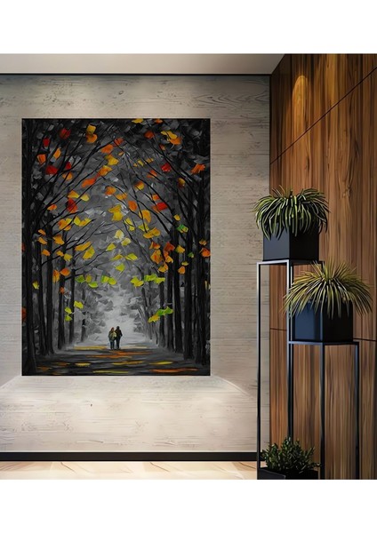 Dekoratif Orman Ahşap Tablo Çerçeve Görünümlü Dikey Duvar Dekorasyon Tablosu fiyatları