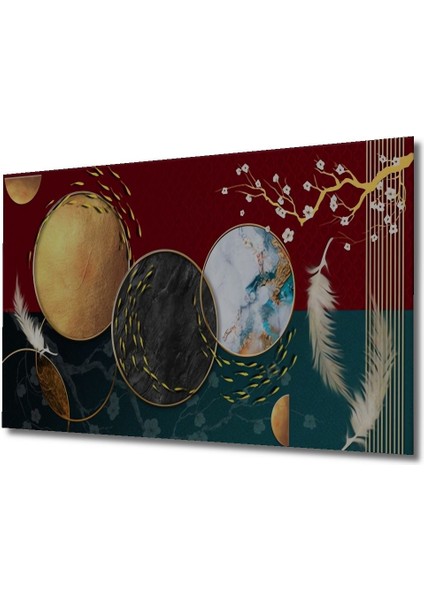 Dekoratif Modern Art Ahşap Tablo Şık Yatay Duvar Dekorasyon Tablosu fırsatları
