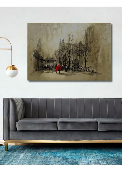 Dekoratif Ahşap Tablo Sevgili Hediyesi 3 Boyutlu Çağdaş Sanat Şık Yatay Duvar Dekorasyon Tablosu