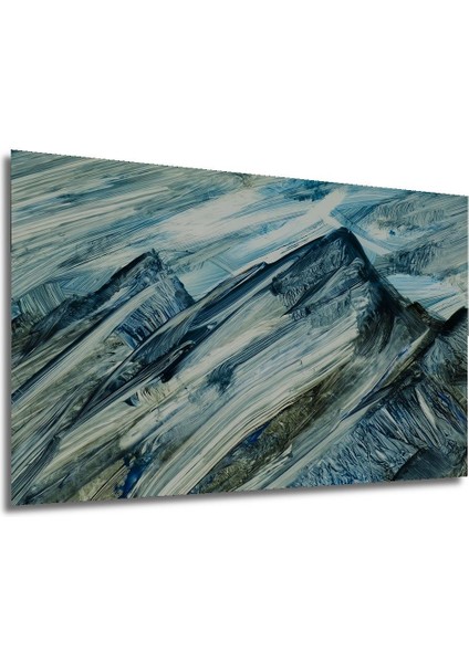 Dekoratif Ahşap Tablo Soyut Dağ 3 Boyutlu Dağ Manzarası Baskı Şık Yatay Duvar Dekorasyon Tablosu modelleri