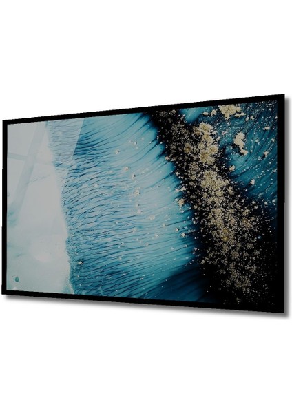 Mavi Su,deniz Okyanus Ahşap Tablo,soyut Ahşap Tablo,modern Duvar Dekor Yatay Duvar Tablo indirimleri