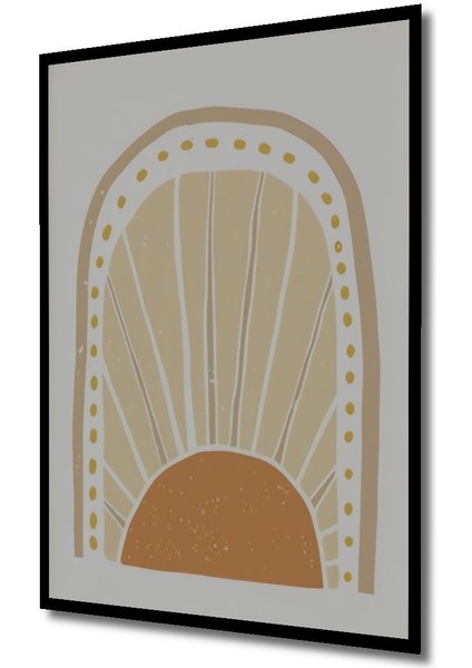 Dekoratif Bohem Vase2 Vazo Doğal Ahşap Tablo Seti Çerçeve Görünümlü Dikey Duvar Dekorasyon Tablosu modelleri